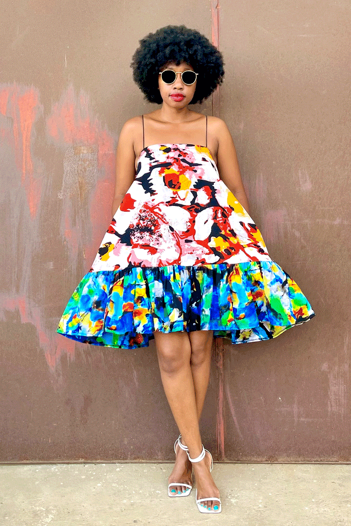JOZI MIX DRESS