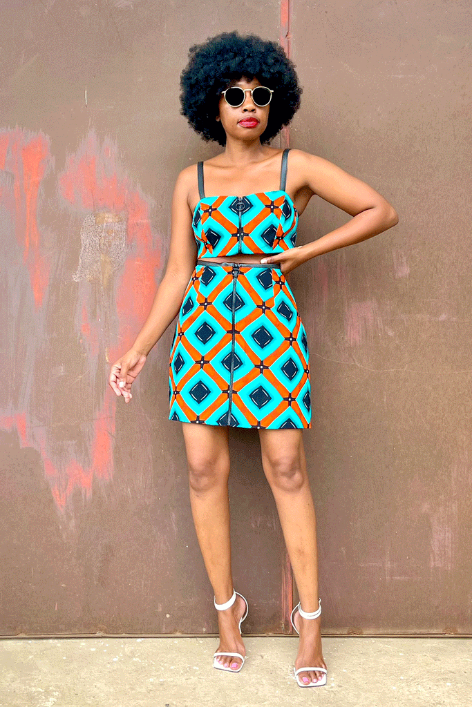 JULI TOP (CITRUS CRUSH) + JULI MINI (CITRUS CRUSH)