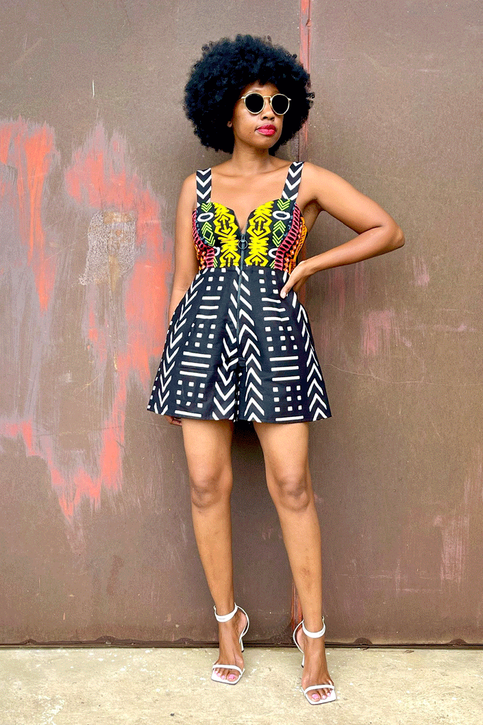 Buba Romper (Neon Tribe)