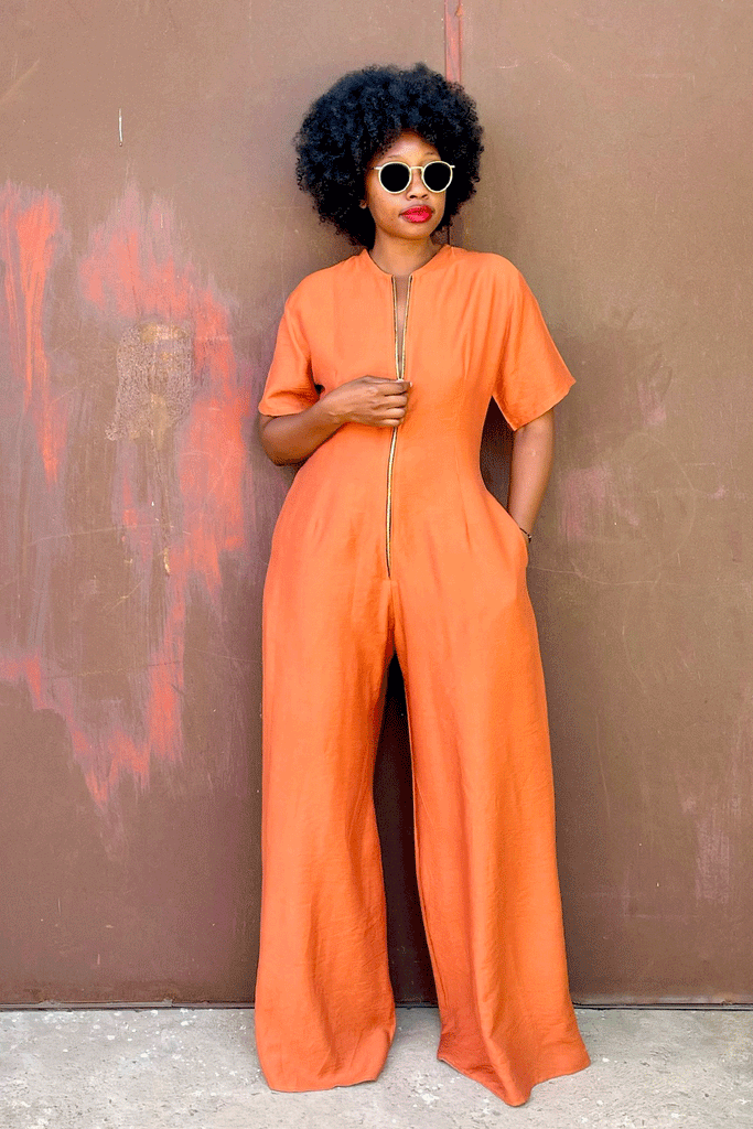 Kasama Chain Jumpsuit (Cayenne)