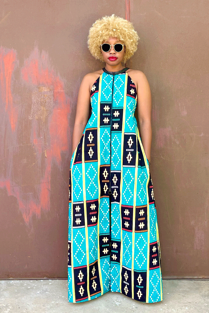 Kasongo Halter (Teal Mint)