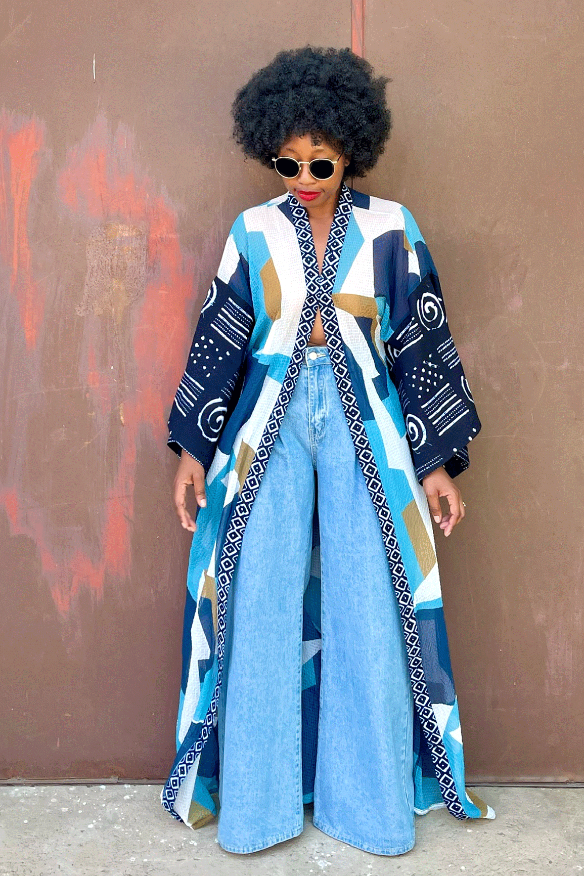 Kiki Kimono (Nautical)