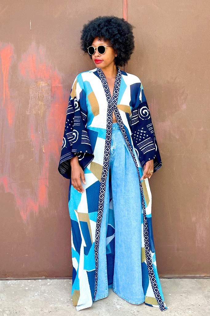 Kiki Kimono (Nautical)