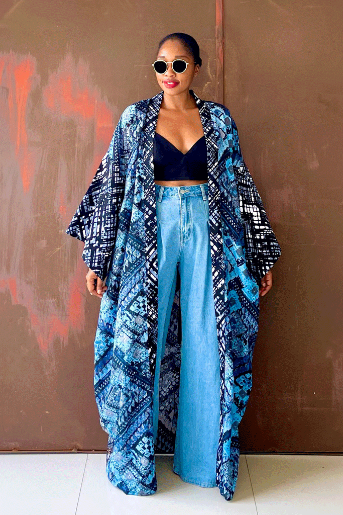Kimono (Charcoal Blue) - SOLD OUT