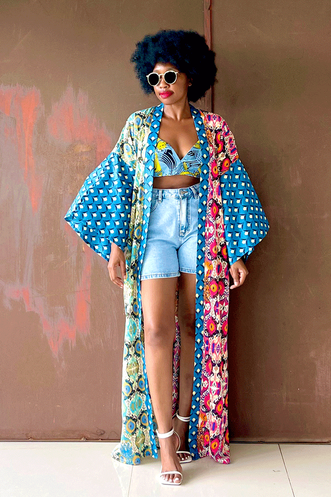 Kiki Berry Kimono
