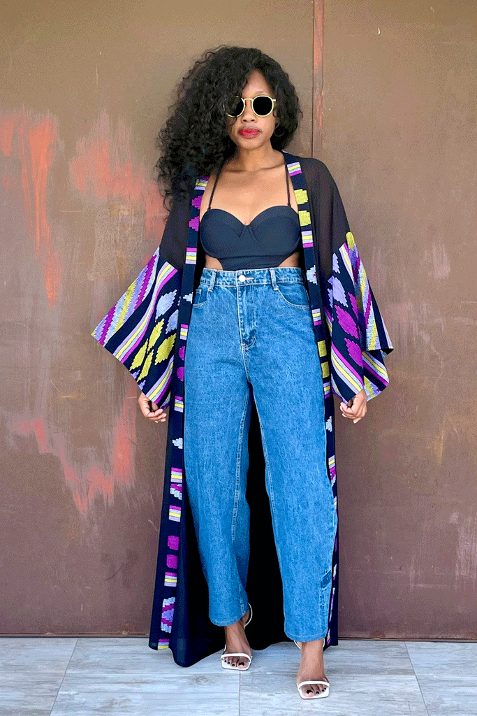 KIKI KIMONO (PLUM)
