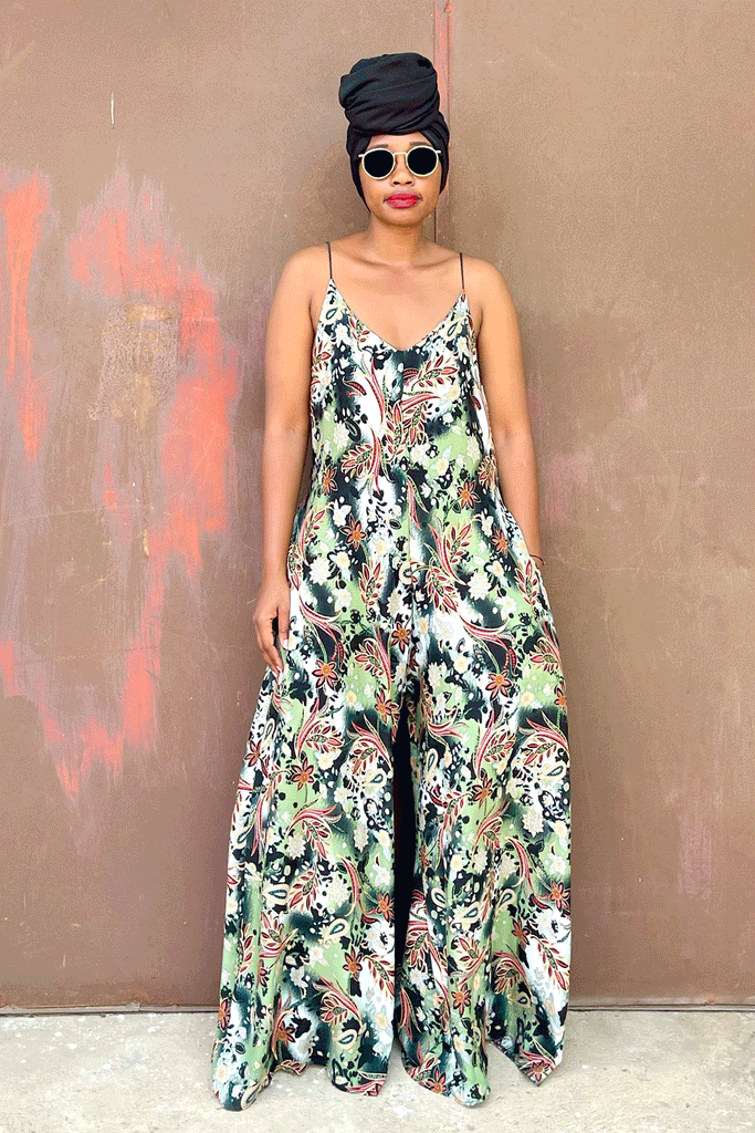 Badu Jumpsuit (Wild Olive)