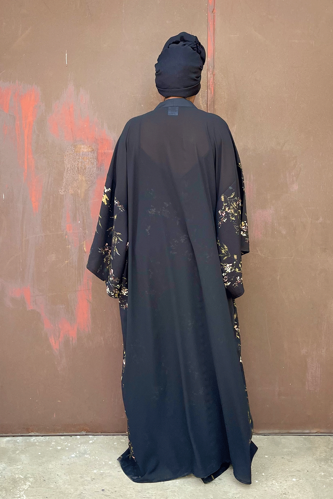Badu Kimono (Black Olive) - Kimono Only