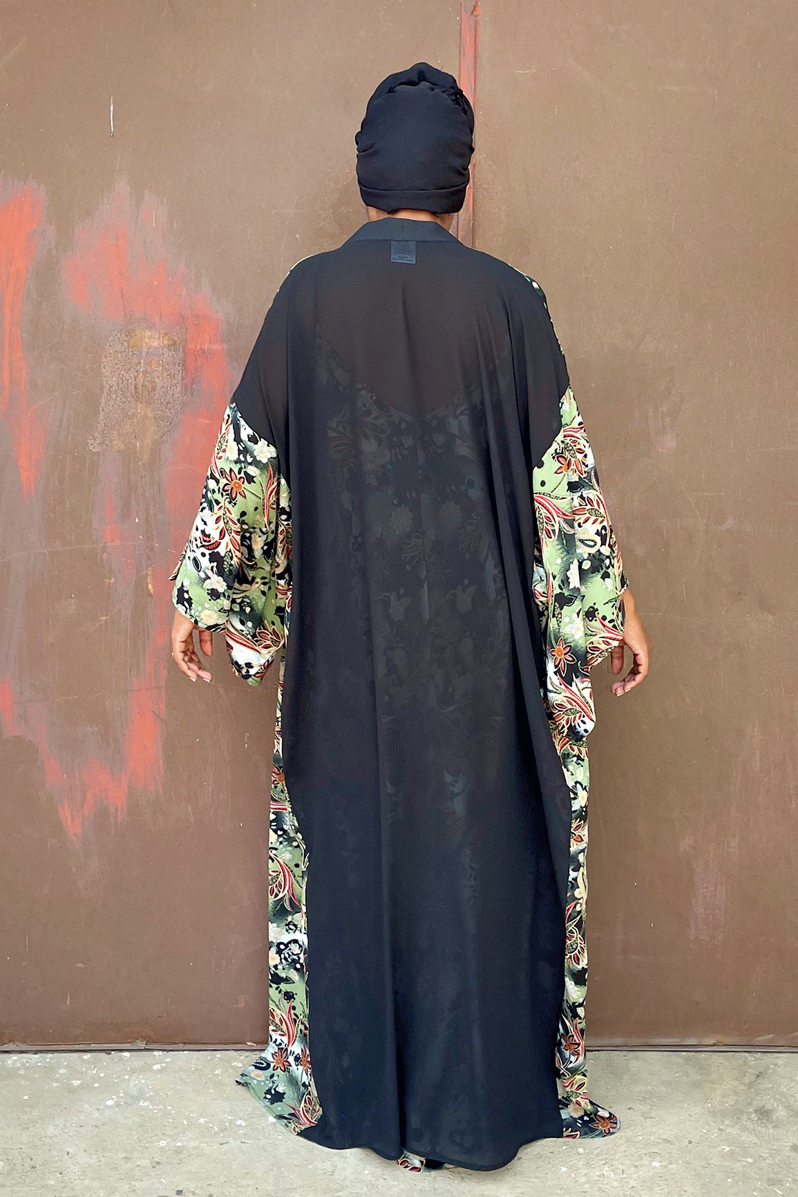 Badu Kimono (Wild Olive) - Kimono Only