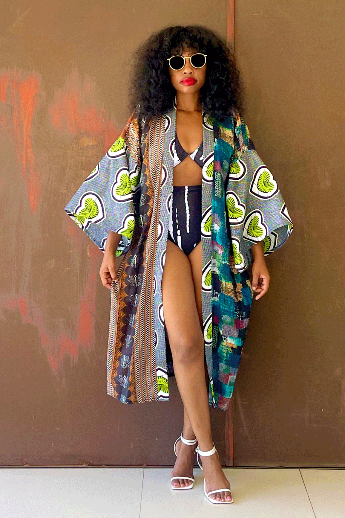 Kiki Kiwi Kimono (Midi)