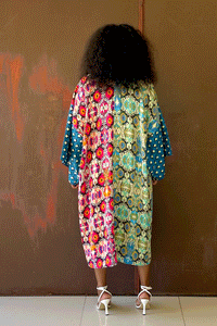 Kiki Berry Kimono (Midi)
