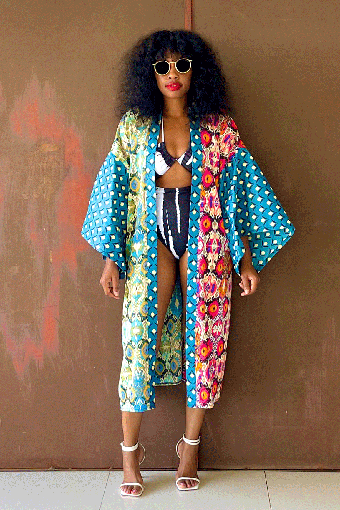 Kiki Berry Kimono (Midi)