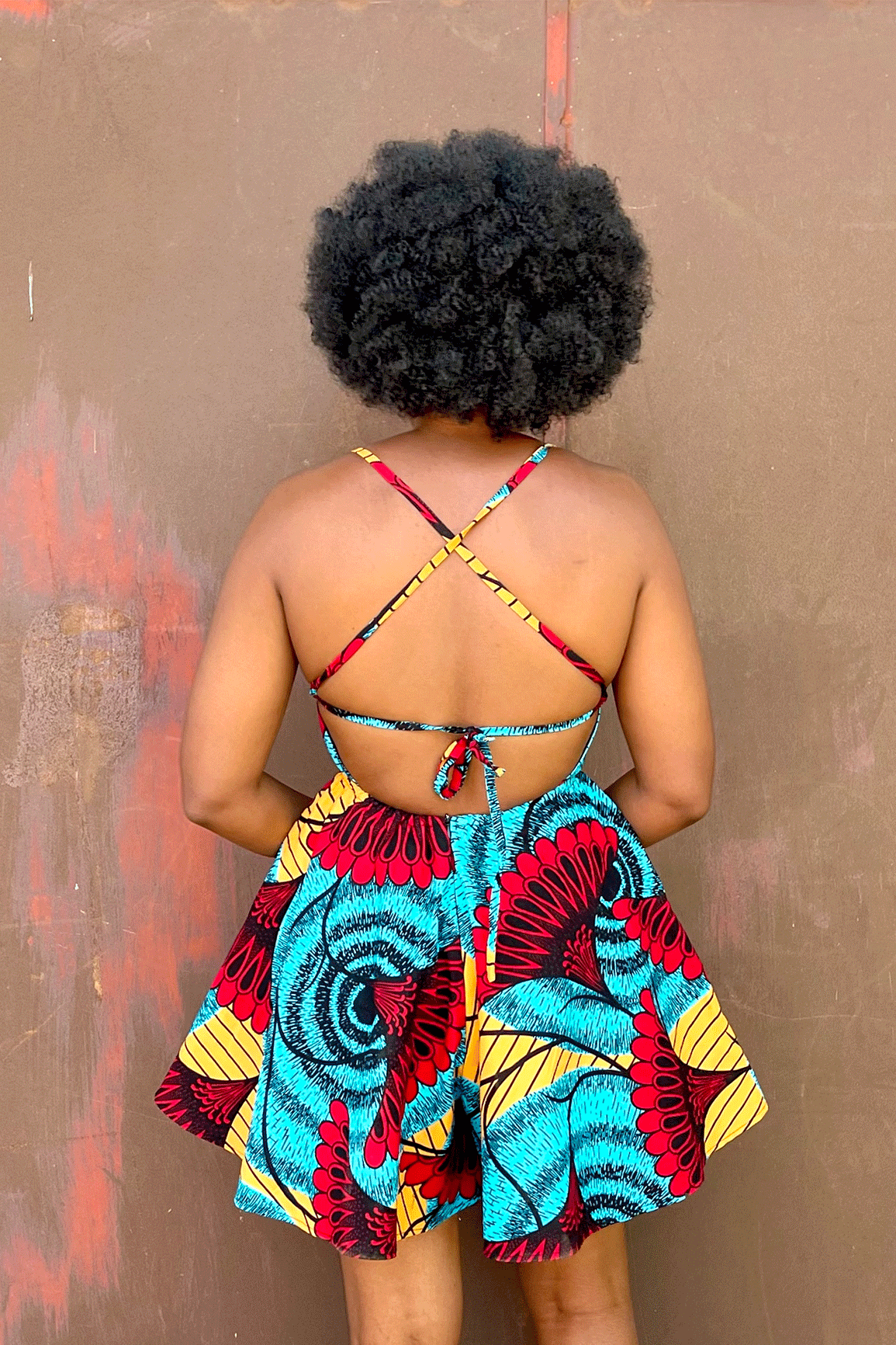 Kitana Romper (Cherry Red)