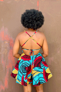 Kitana Romper (Cherry Red)