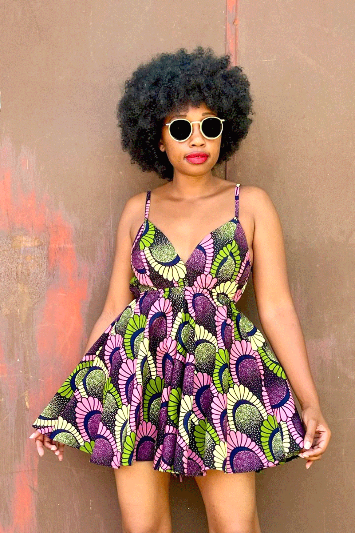 Kitana Romper (Kiwi Plum)