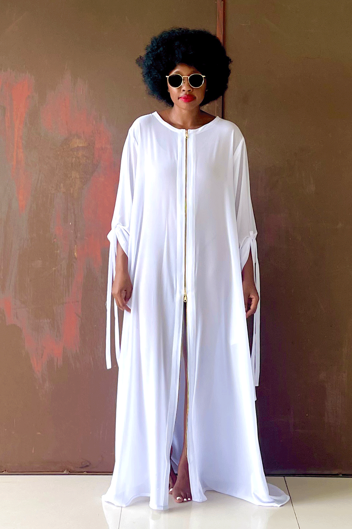 Kosi Slip Shirt (Snow)