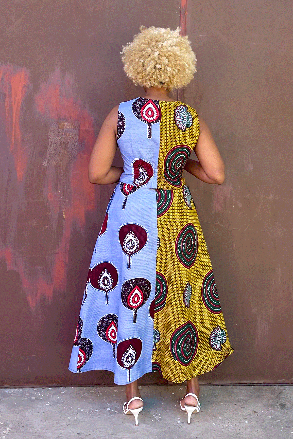 Langa 2pc Midi Set (Maze) - SOLD OUT