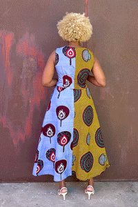 Langa 2pc Midi Set (Maze) - SOLD OUT