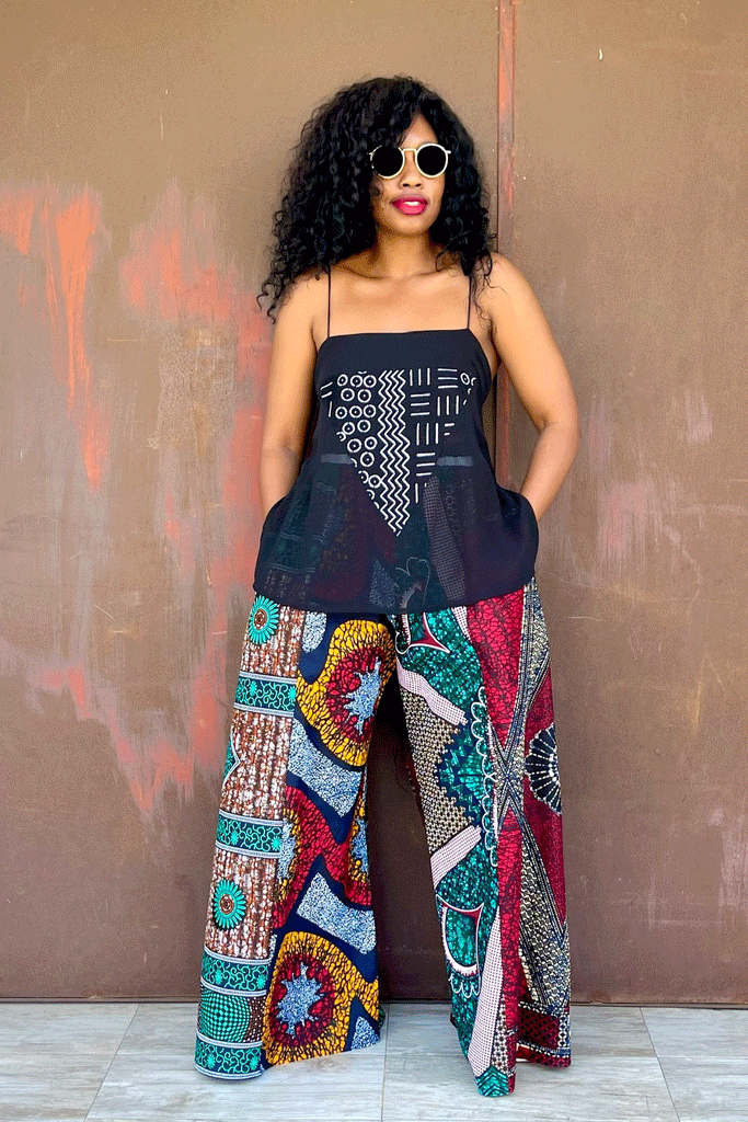 LUENA MIX PANT (IVY MIX) + CAMI TOP (ZIGGY)