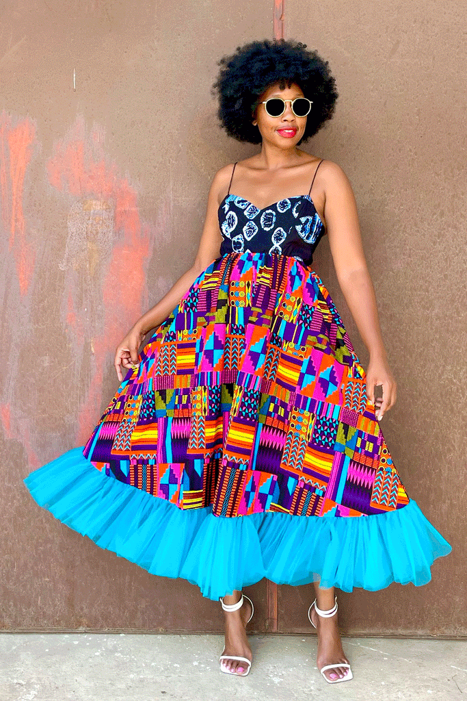 MALI 'TULLE' MIDI (FUSION PINK)