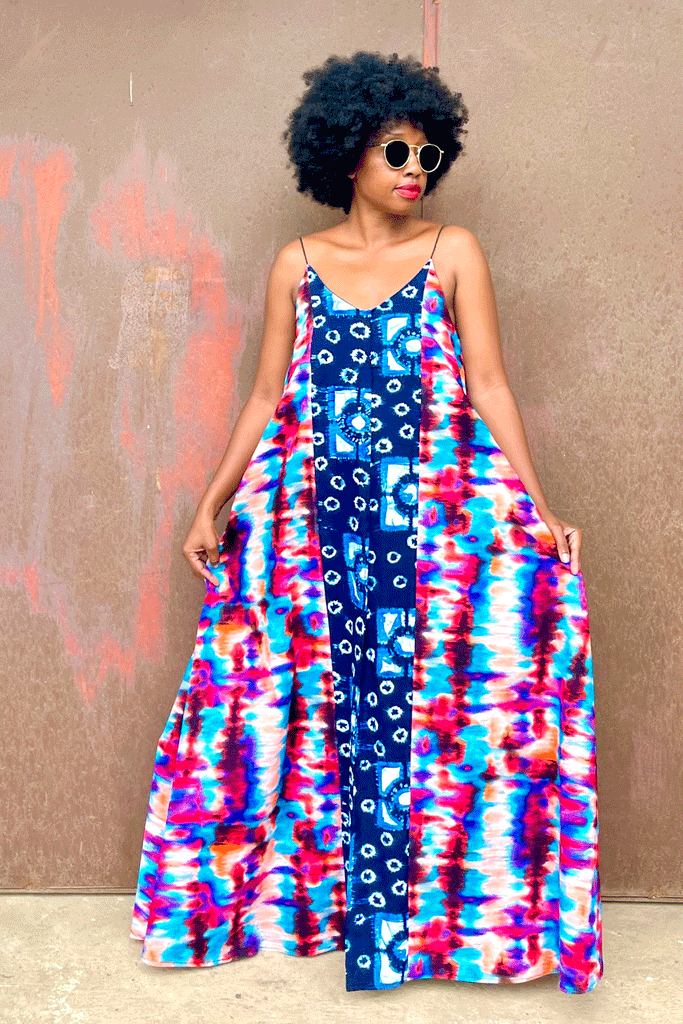 MARA 'MIX' MAXI (PINK DYE)