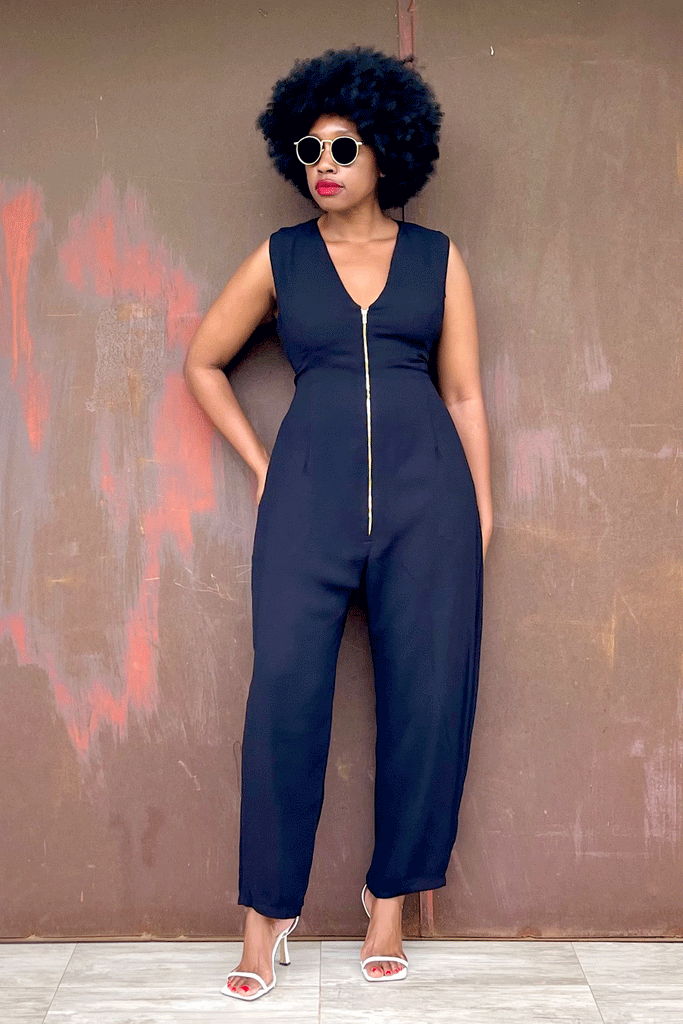 DIMA CHAIN JUMPSUIT (MIDNIGHT)