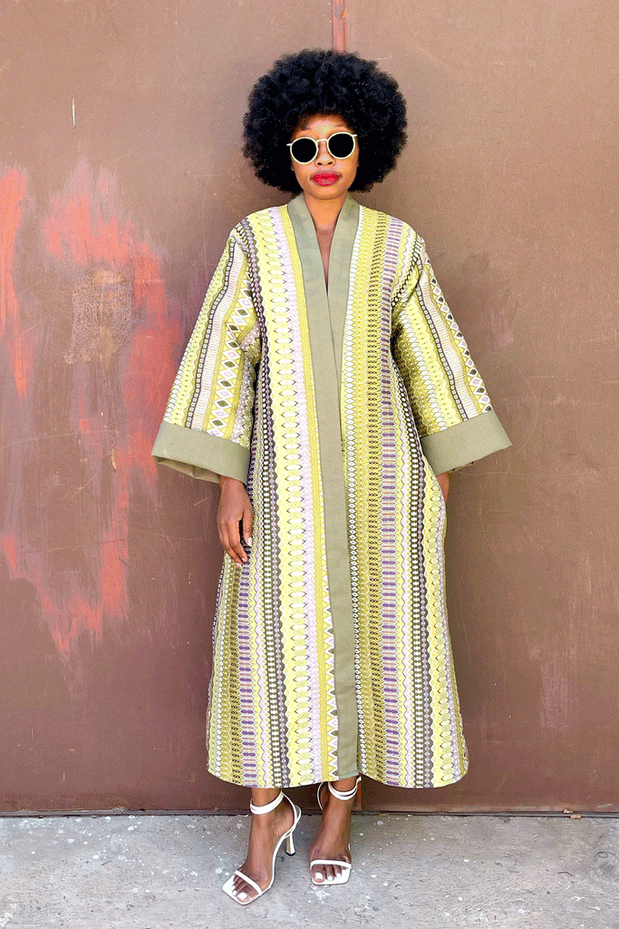 Moyo Coat (Lime)