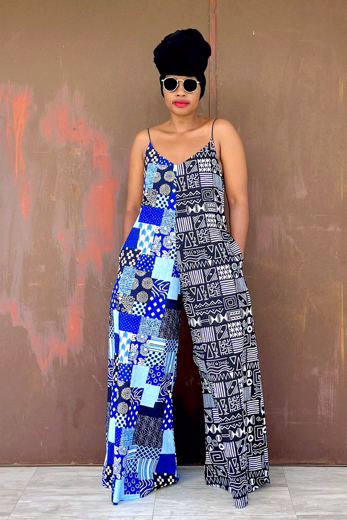 NAIROBI MIX JUMPSUIT (ELECTRIC)