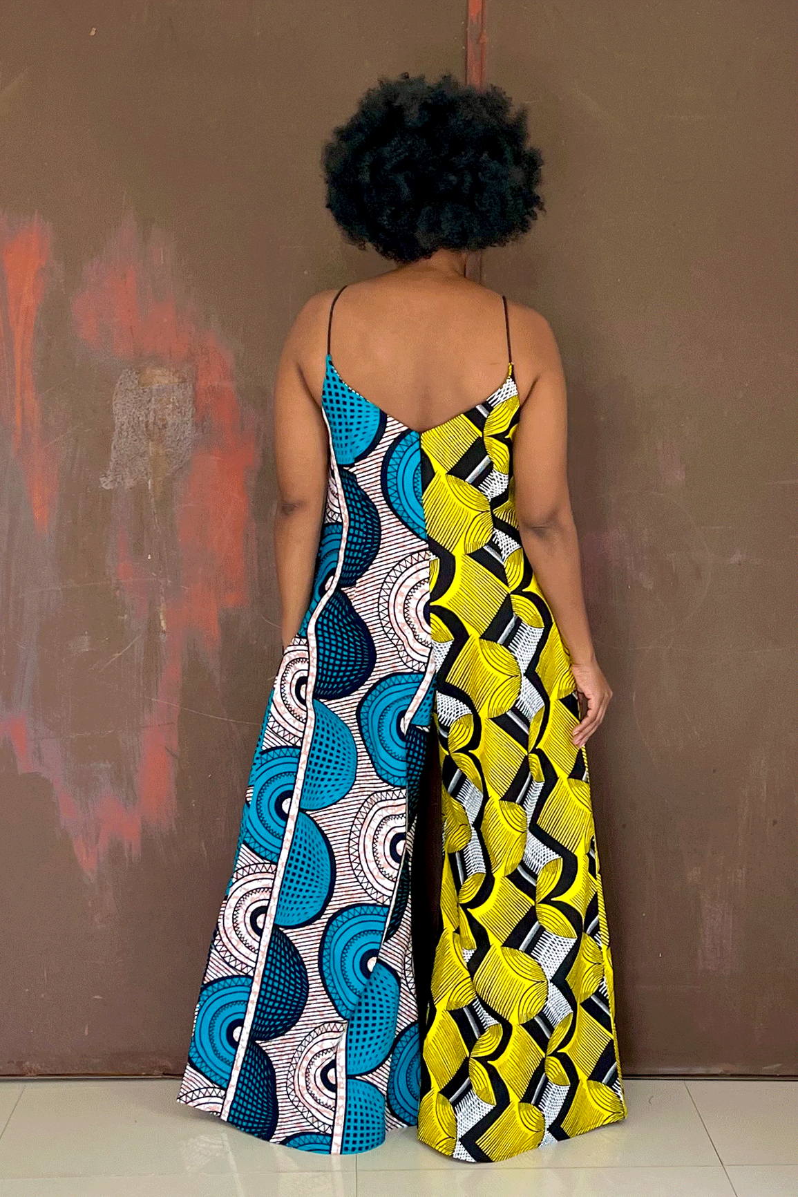 Nairobi Mix Jumpsuit (Retro)