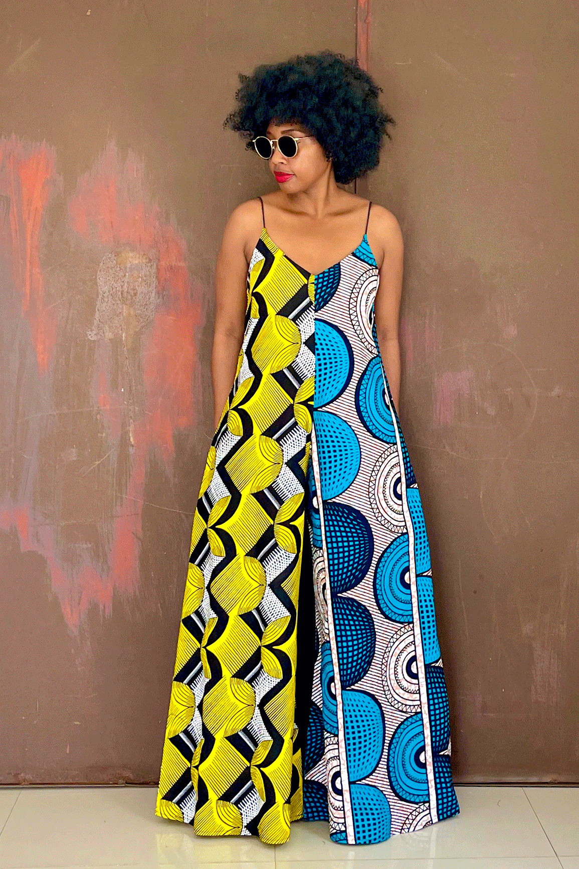 Nairobi Mix Jumpsuit (Retro)