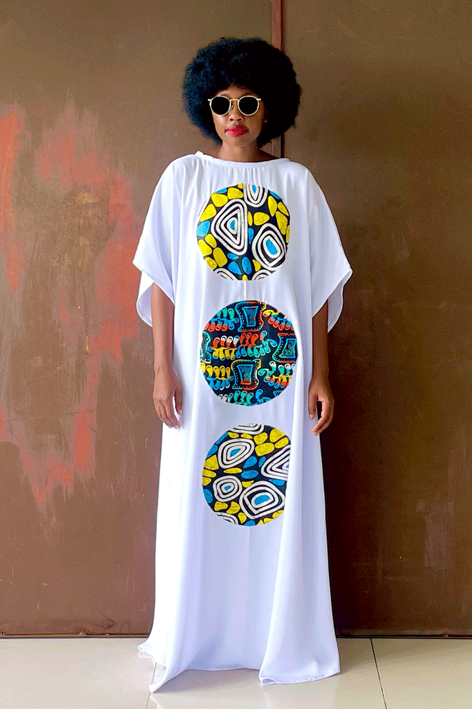 Ngoma Kaftan (Snow)