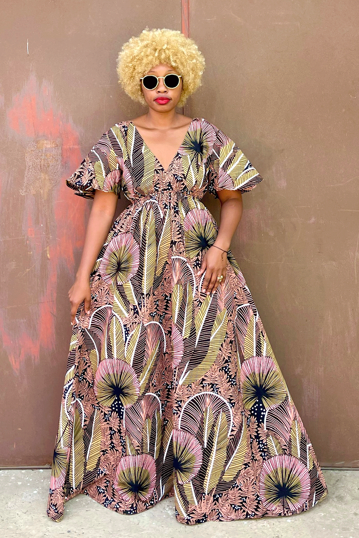 Olivia Dress (Pink Sugar)