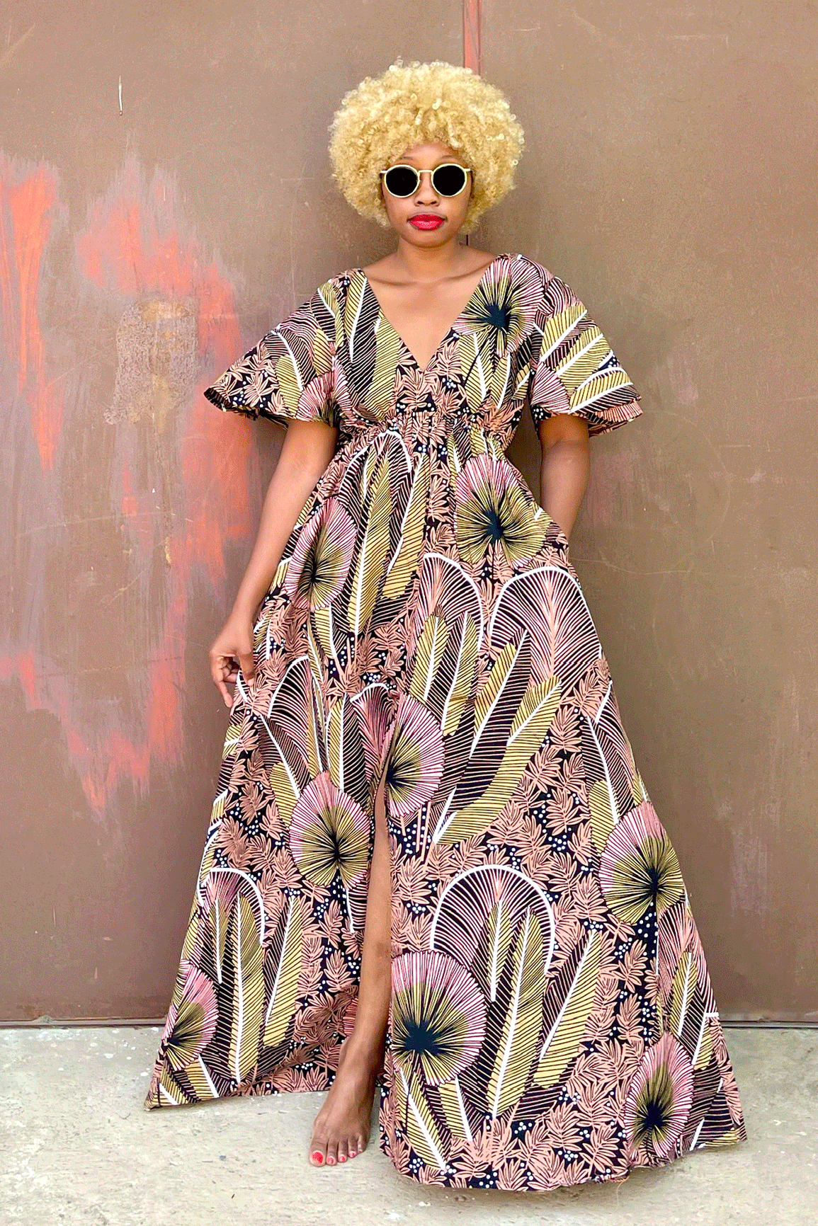 Olivia Dress (Pink Sugar)
