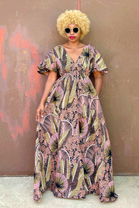 Olivia Dress (Pink Sugar)