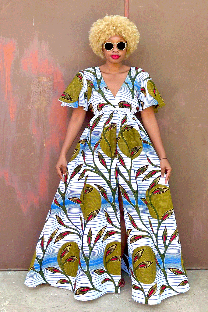 Olivia Dress (Oak White)