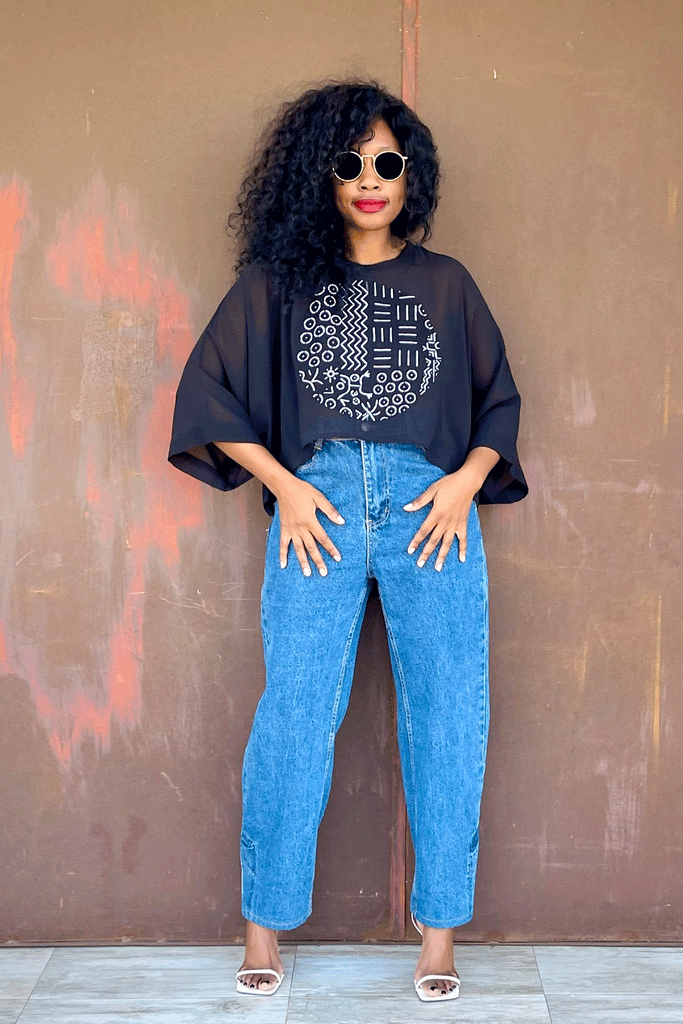 BENIN PATCH TOP (ZIGGY)