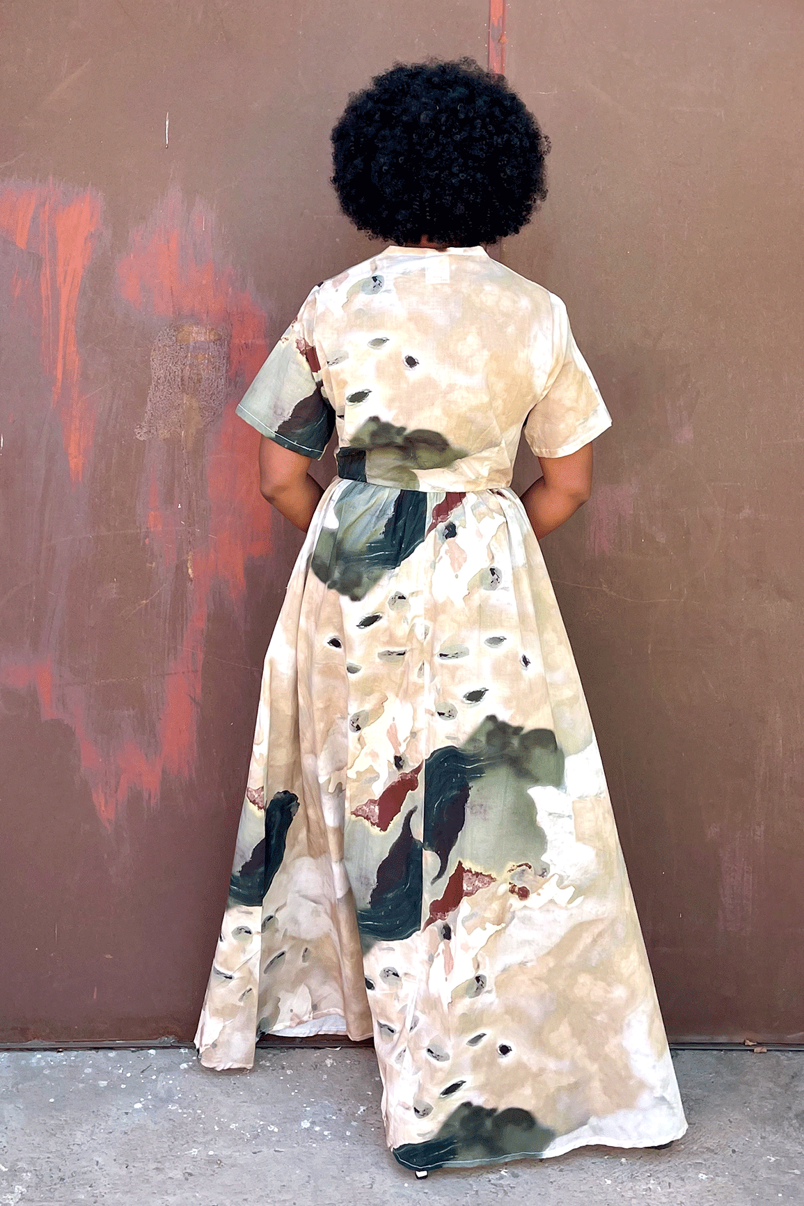 Kigali Chain Dress (Earth)