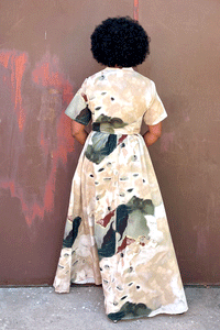 Kigali Chain Dress (Earth)
