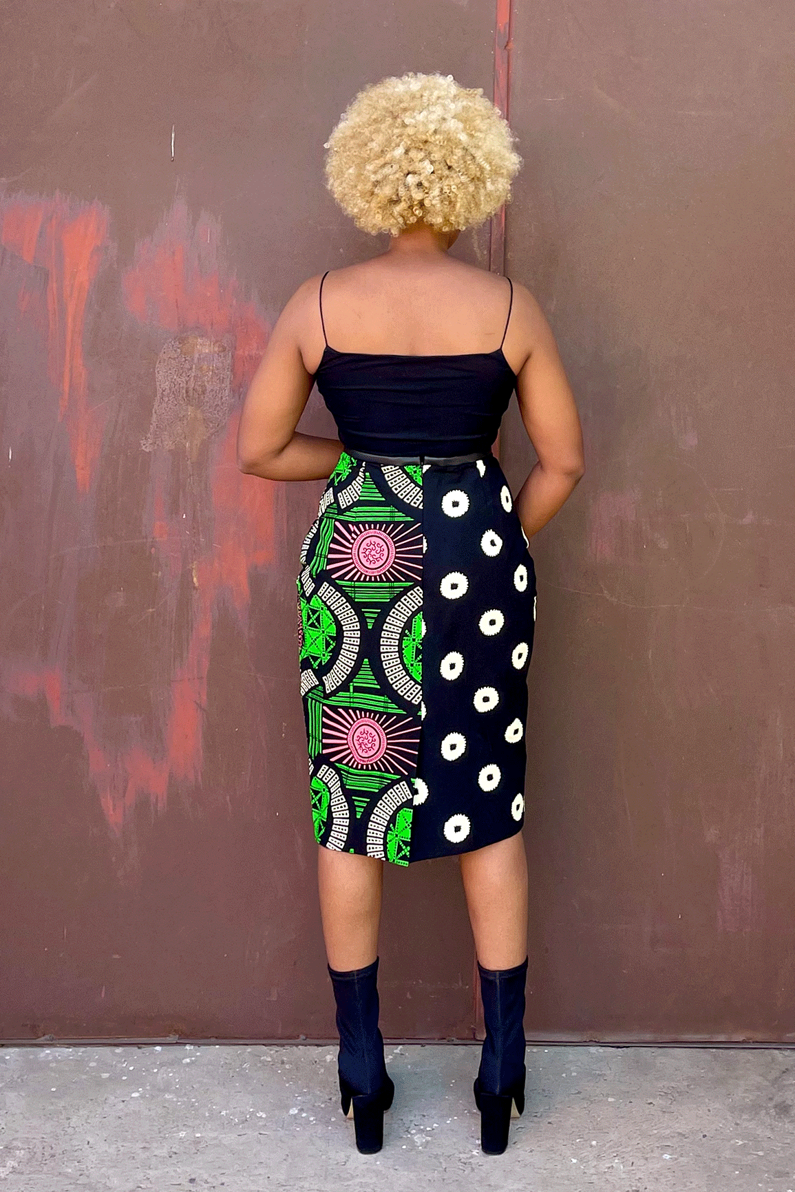 Pomba Pencil (Kiwi) - Skirt Only