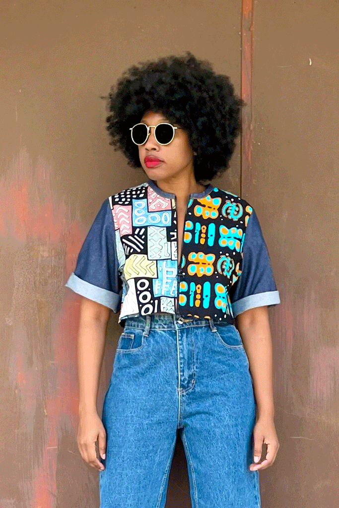 RAYO DENIM TOP (RIO)