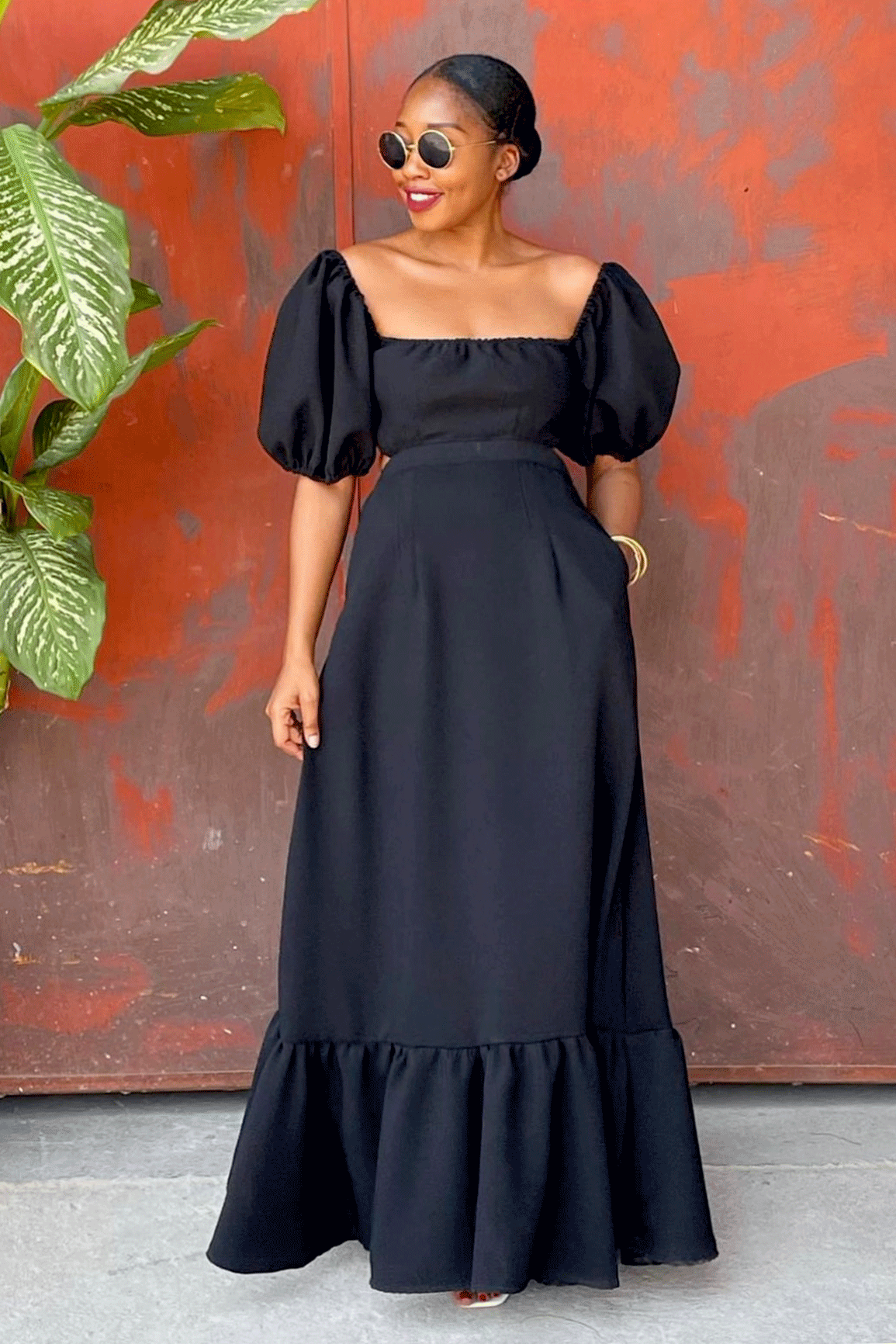 Sakeji Dress (Midnight)