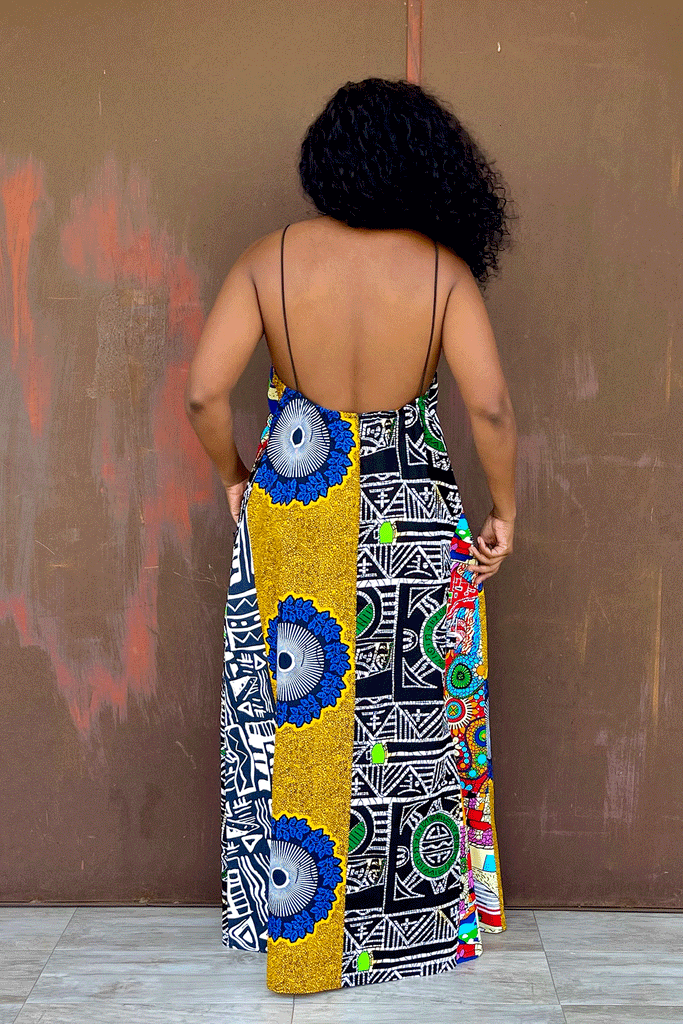 SIKA MIX DRESS (LIMA)