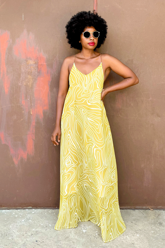 Ava Slip (Mustard)