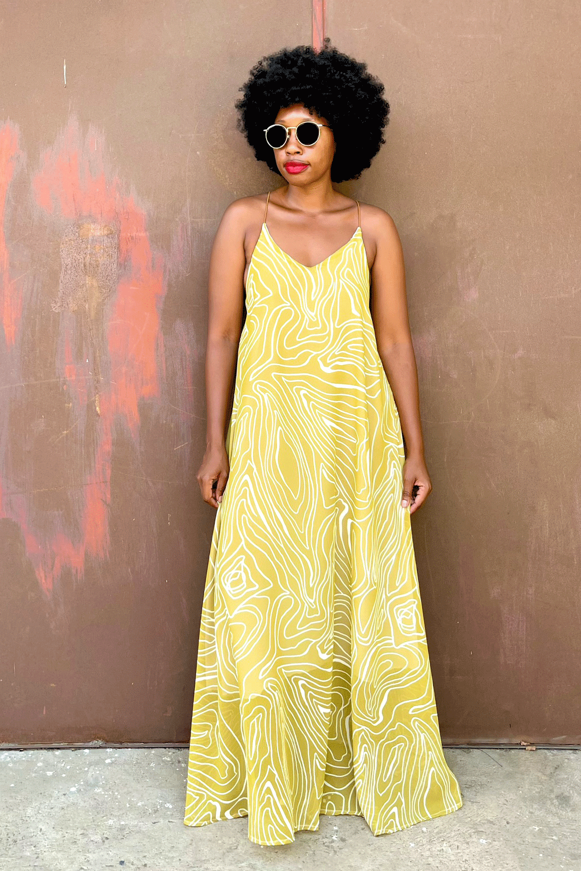 Ava Slip (Mustard)