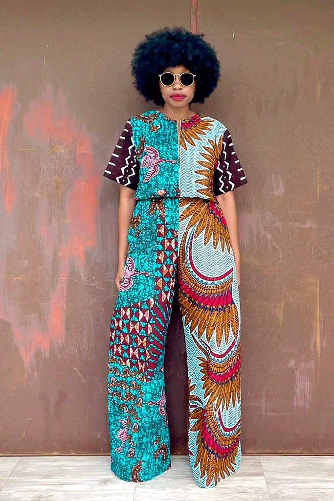 BELLO PANT (RIO) + BOX TOP (RIO TRIBE)