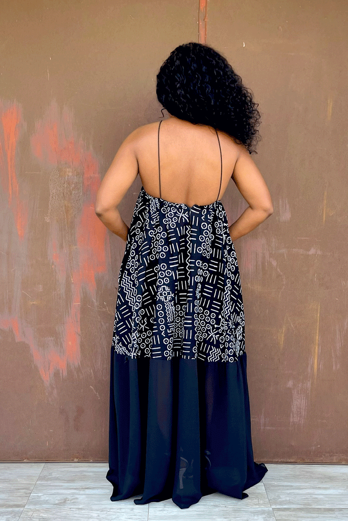 DIDI SHEER DRESS (MIDNIGHT) - SOLD OUT