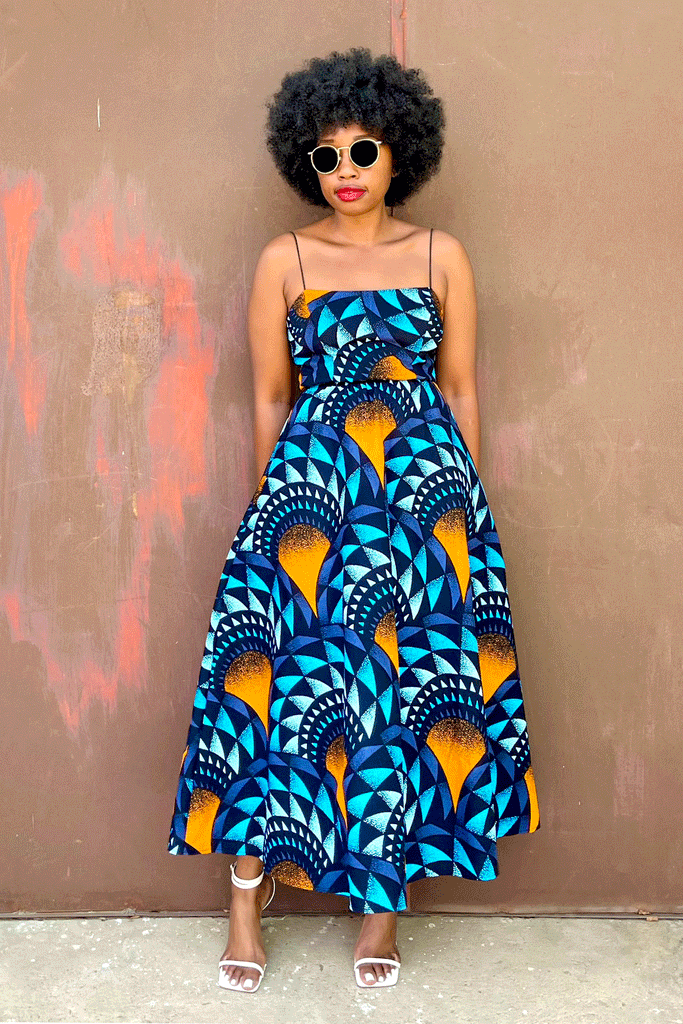 Zuri Midi Dress (Crush)